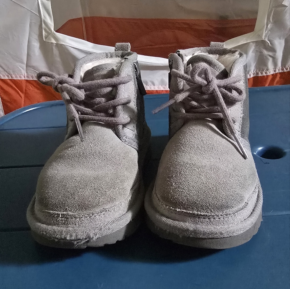 UGG Gray Classic Suede Boots